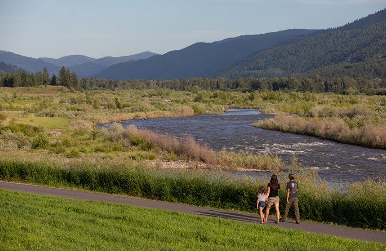 Milltown State Park Confluence Area, Montana, USA